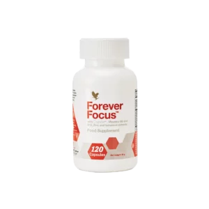 frasco de vitaminas Forever Focus