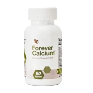 frasco de vitaminas Forever Calcium
